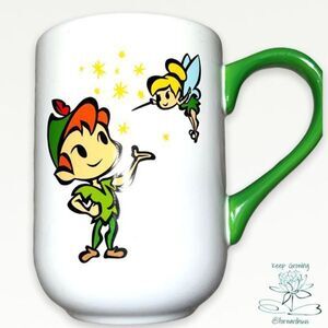 Authentic Disney Parks Peter Pan Mug - Rare Find!